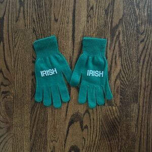 Green Irish Gloves